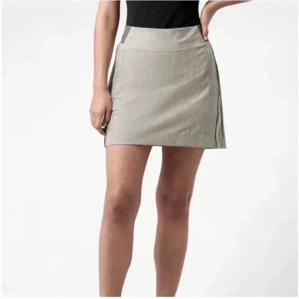 Athleta Brooklyn Textured Skort City Stripe size 8